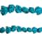 12 Pack: Turquoise Dyed Howlite Nugget Beads by Bead Landing™